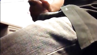 Str8 Coworker Cubicle Jerk Off & Cum 3