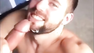 Deepthroat that cock and sperm 4