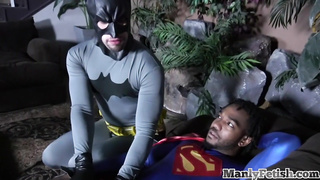 STUDLY FETISH - Queer IR costume play bottom duo luvs buttfuck hump on the bed