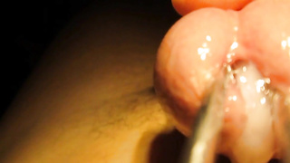 Urethral sounding and stretching with cumshot 5