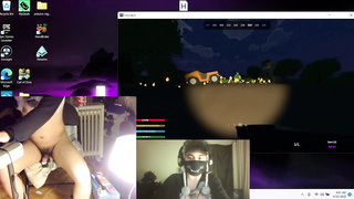 Game, Jizz, and Chill Zombie Game with Massager pt6