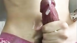 Asian CD enjoys cumming 2