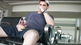 Public Masturbation with Huge Cum 3