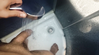 Douche have fun and cuming firm