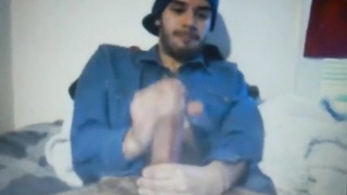 young huge dick latin shoots a hot cum load 5