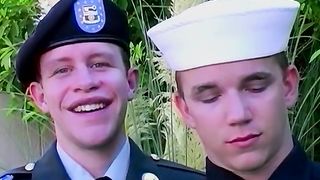 Army twunks in uniform are prepared for hard-core ravaging