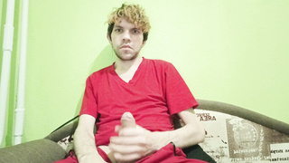 Young Youngster masturbates off and ejaculates