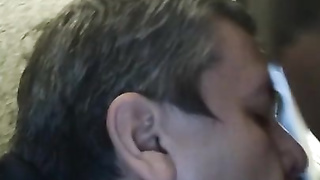 Brazilian blue band boy visits the glory crevice to get his uncircumcised meat taken care of. Jizzes in my gullet