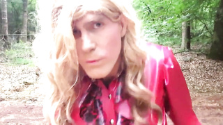 SEX IN THE WOODS - big cock cd Suleika Latex (date no 45) 2