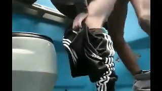 Public toilet bareback cruising spy
