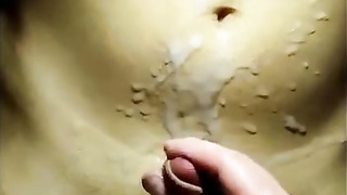 Cumming on my bros stomach and cock 4