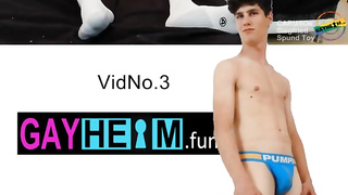 Doppelpenetration mit giant großen Schwanz in deutschen Youngster College School Fellow mit Knuckle and Nail