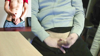 caught co-employee observing pornography during online work rendezvous and joined wanking