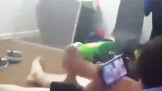 Watch my friend cumming while he's watching porn 10