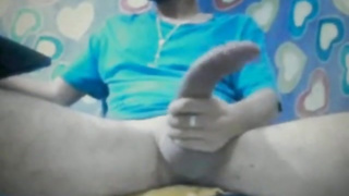 huge cock latin shoots a heavy cum load 8