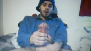 young huge dick latin shoots a hot cum load 7