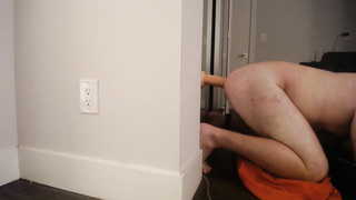 School Schoolgirl Practising Railing a Pony Dick Sized Faux-Cock