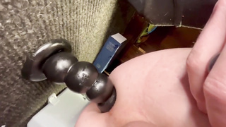 Onanism with faux-cock