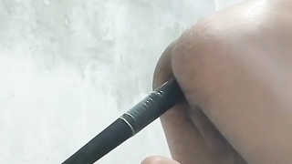 me masturbo con mi bate