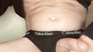 Stroking off my Ample Dad Rod