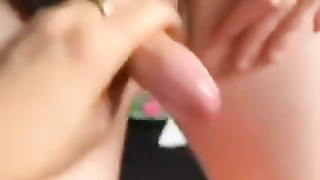 Morning stroke inhale and deep-throat