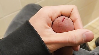 Youngster Masturbates Off in College Shower Again