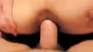 AMATEUR hot HOMEMADE bare RAW anal fun CREAMED ass 4