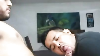 Mexican dude gets dt and popshot in facehole
