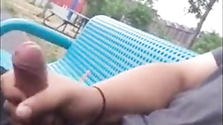 He jerks off in public 4