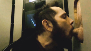 Taking rednecks week blast at gloryhole