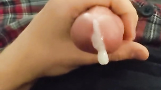 milking off my morning prick