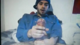 young huge dick latin shoots a hot cum load 9