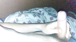 Masturbation my penis and cumshot