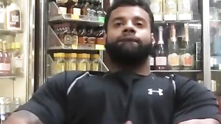 Black guy jerks off 5
