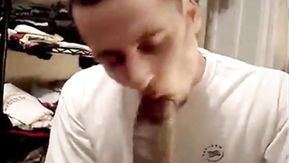 Young Boy Sucking Big Double Extra Size Black Cock 2