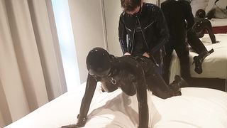Tearing Up a kinky protection lady