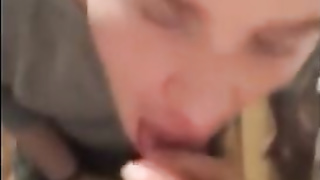 Cumming in the twink's mouth and he swallows it all 4