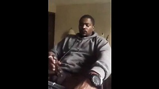 Thick Black Cock Cumming a Nice Load 3