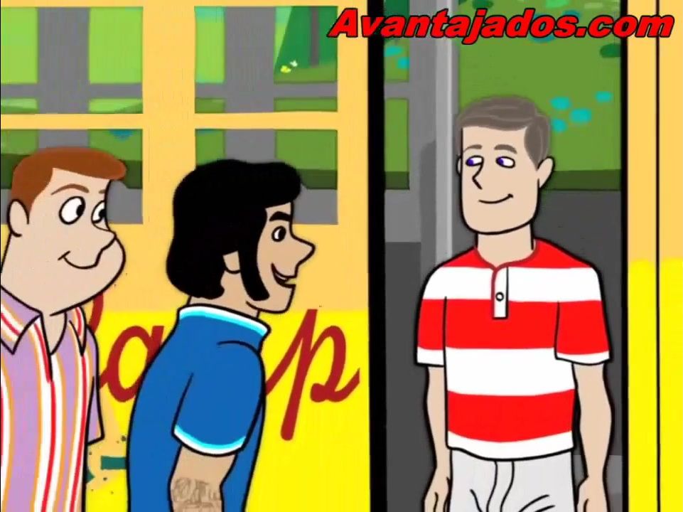 Cartoon Gay College Camp Sex