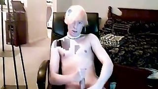 Mature modeling cock-squeezing undies homosexual porno vids first-ever time With the bleach silver-blondie