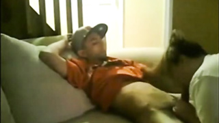 Slim Str8 Thug Boy enjoys Dad's BJ 5