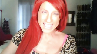 Hot crossdresser with nylons 10