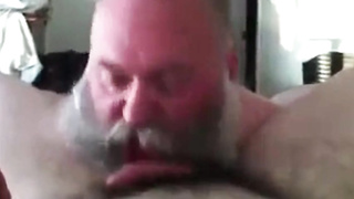 Bearded Dad Sucking Really Good