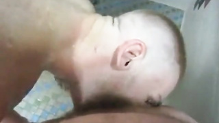 sucking off a stranger in men's shower 8