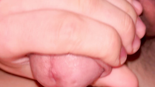 (First test video) rubbing my pre cum cock