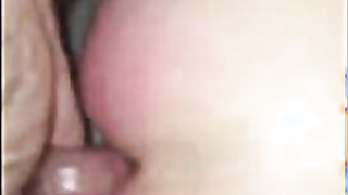 Daddy dick stretching tiny buttonhole to breaking 7