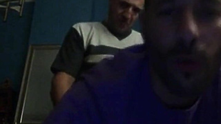 hot strong daddy fucks his buddy 8