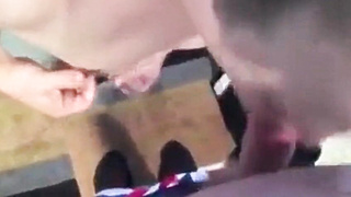 Guy sucks his buddy for cum then shoots his load 8