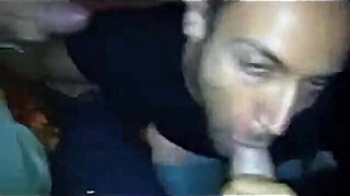 Italian truckers in rest stop 9