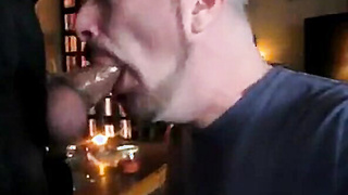 Deep Throating Guy in Suit Cum Swallow 10